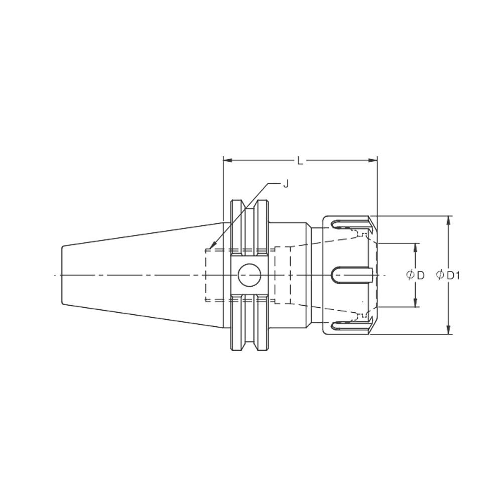 CAT40 ER Collet Holder - Image 2