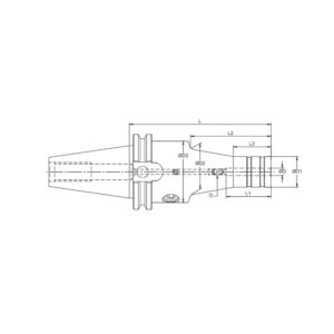 CAT50 AccuClamp™ Hydraulic Chucks Slim Design