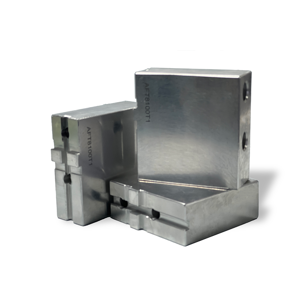 Aluminum Flat Tongue & Groove Top Jaws