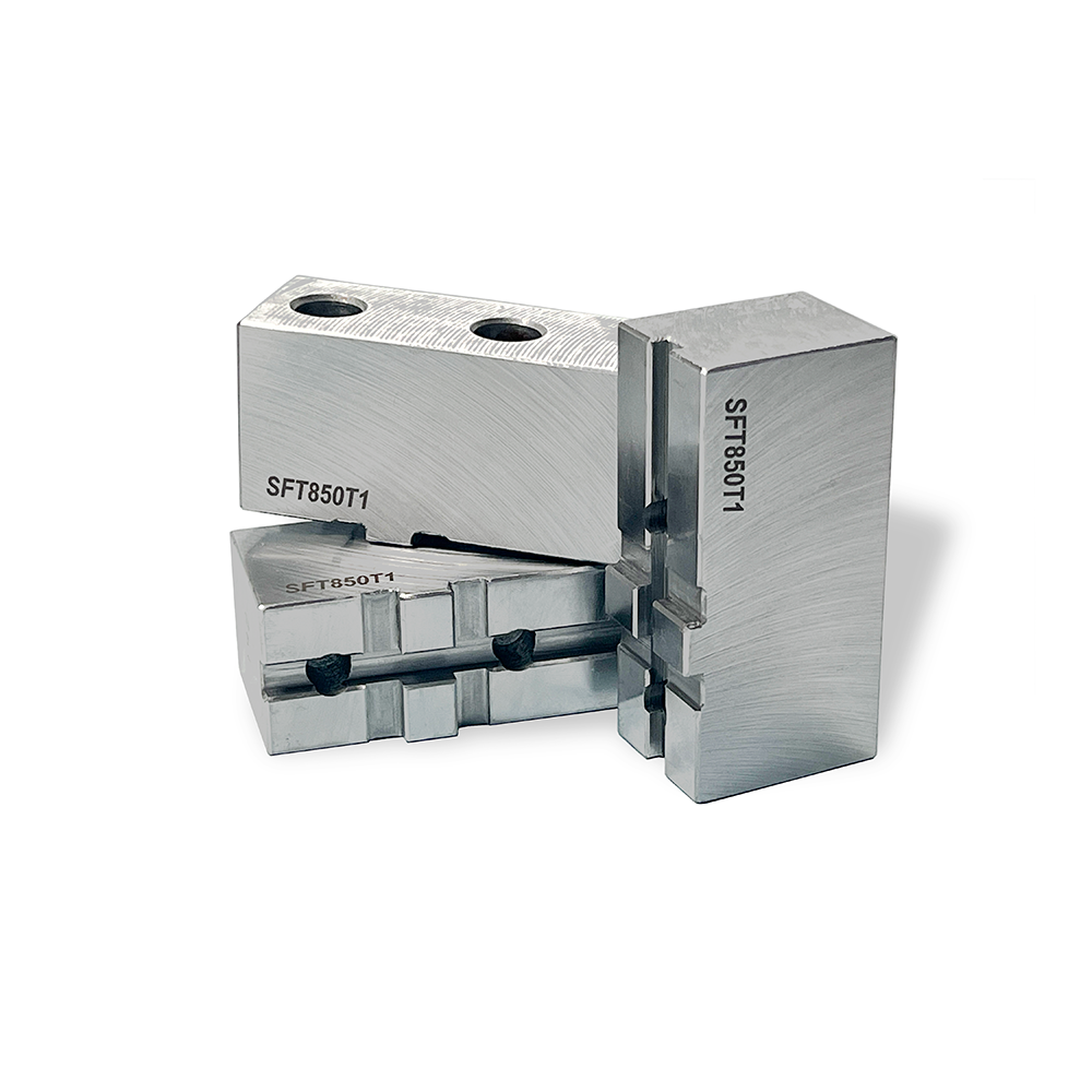 Steel Flat Tongue & Groove Top Jaws